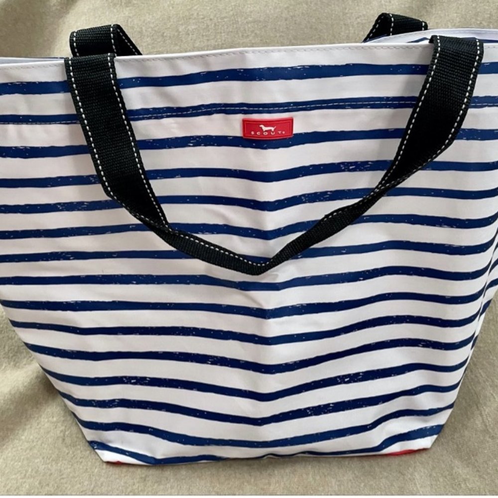 SCOUT Weekender Large Travel Tote Bag NWOT Ship Shape Pattern